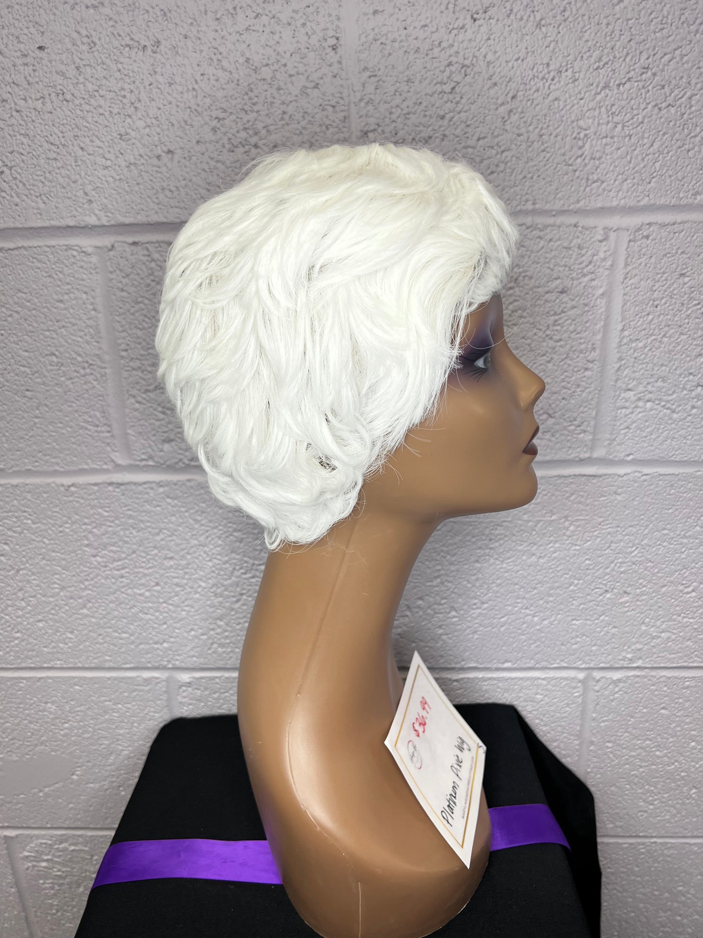 Platinum Pixie Wig