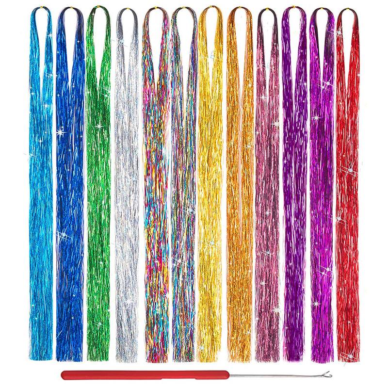 Hair Tinsel (assorted colors)