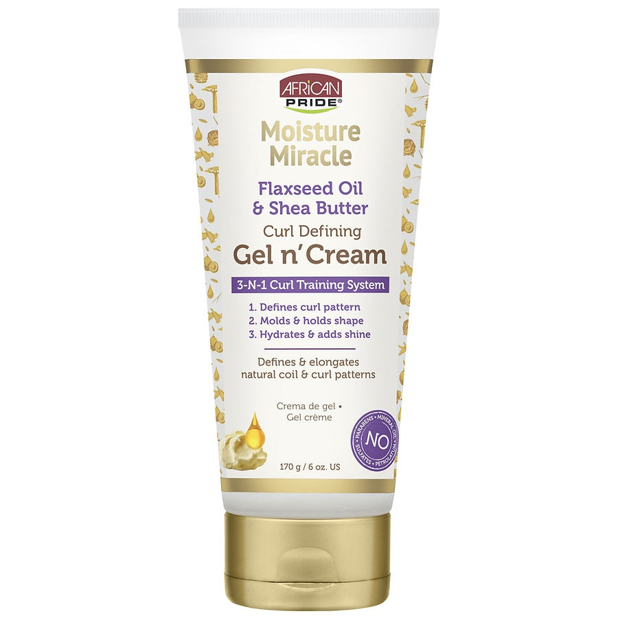 African Pride Moisture Miracle 3N1 GEL N'CREAM 6OZ