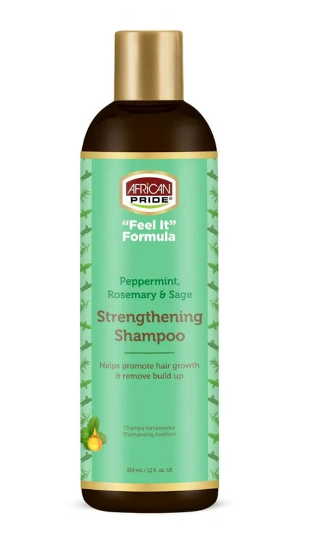African Pride Feel It Formula- Strengthening Shampoo