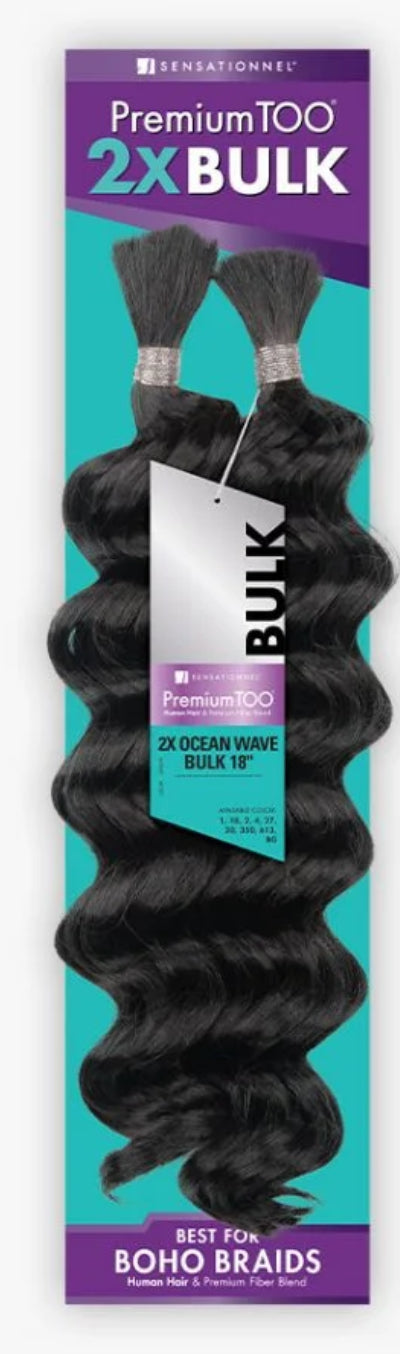 Sensational Premium Too Bulk Hair ocean wave