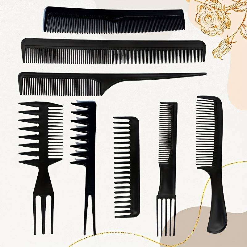 8 Piece Comb Set