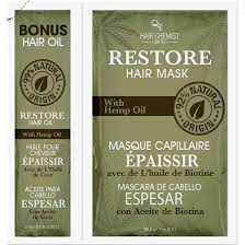 Restore Hair Mask With Hemp Oil