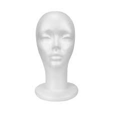 Styrofoam Wig Head