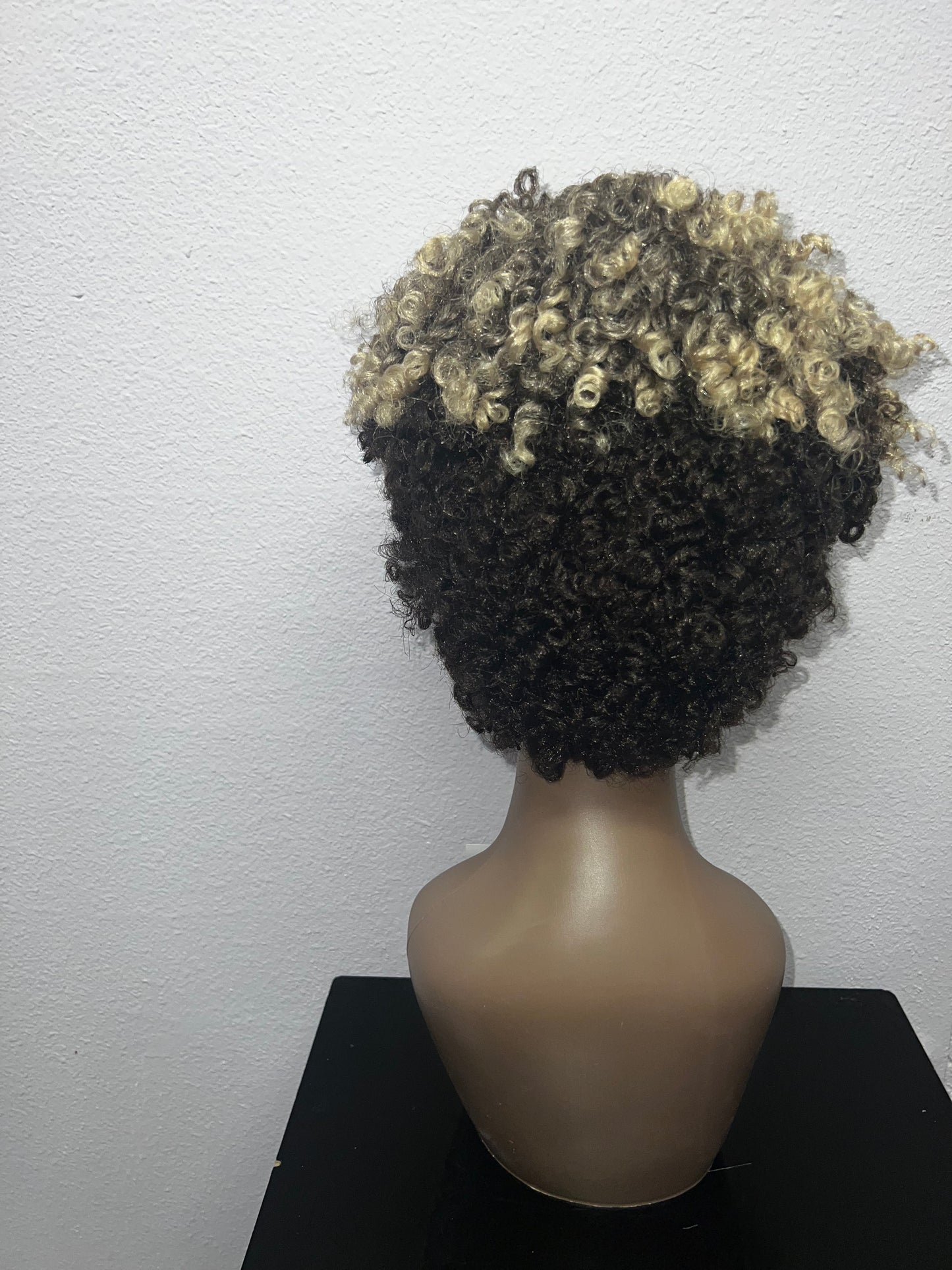 Ombre Curly Bob