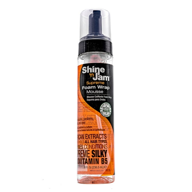 Ampro Shine N Jam Foam Wrap Mousse 8oz