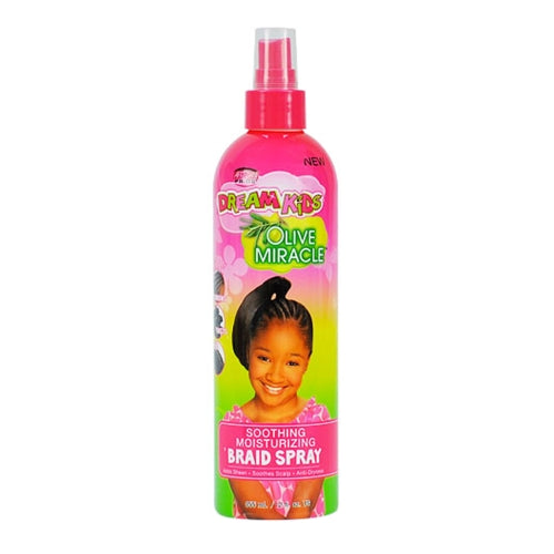 African Pride Dream Kids Olive Miracle Braid Spray 12oz