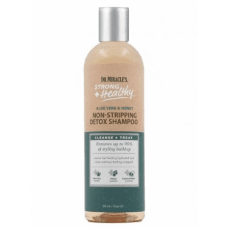 Dr. Miracles Strong +Healthy Non- Stripping Detox Shampoo 12oz