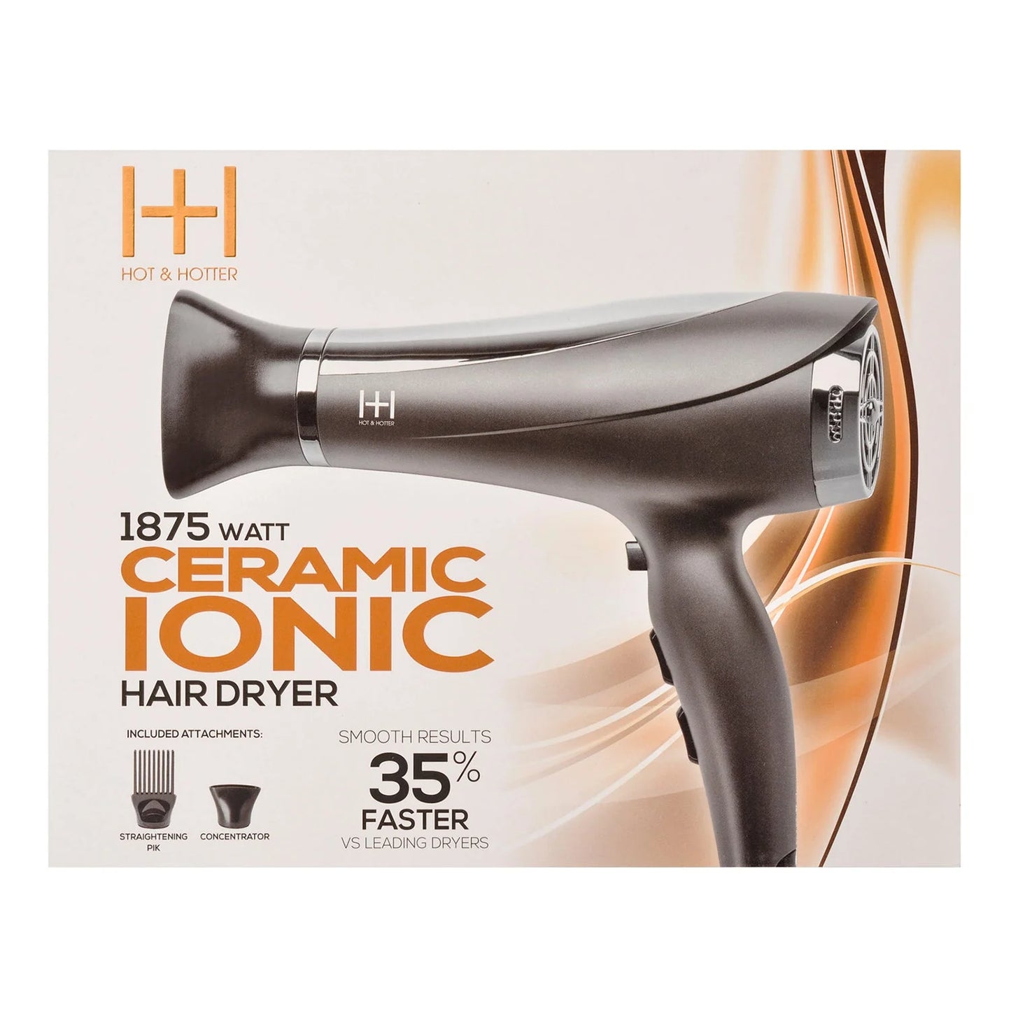 Hot & Hotter 1875 Ceramic Hair Dryer