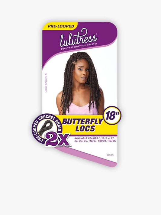 2X Butterfly Locs 24″ (Lulutress)