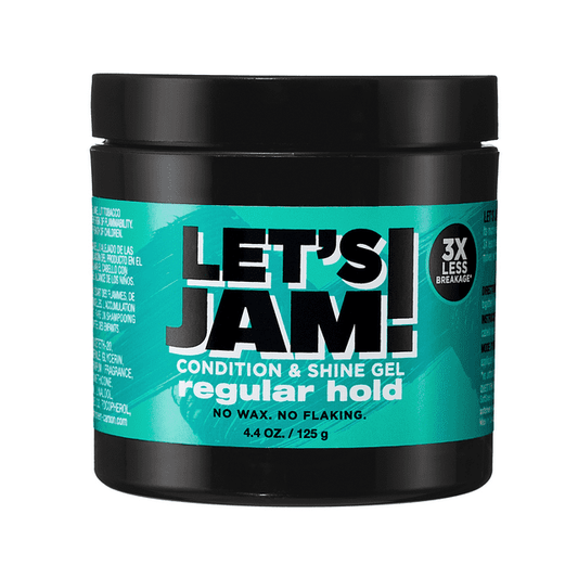 Let’s Jam Shining & Conditioning gel 4.25oz REGULAR HOLD