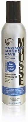 Vigorol Mousse Max Shine 12oz