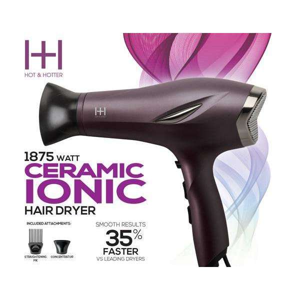 Hot & Hotter 1875 Ceramic Hair Dryer