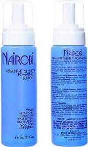 Nairobi Wrapp Shine foaming lotion 8oz