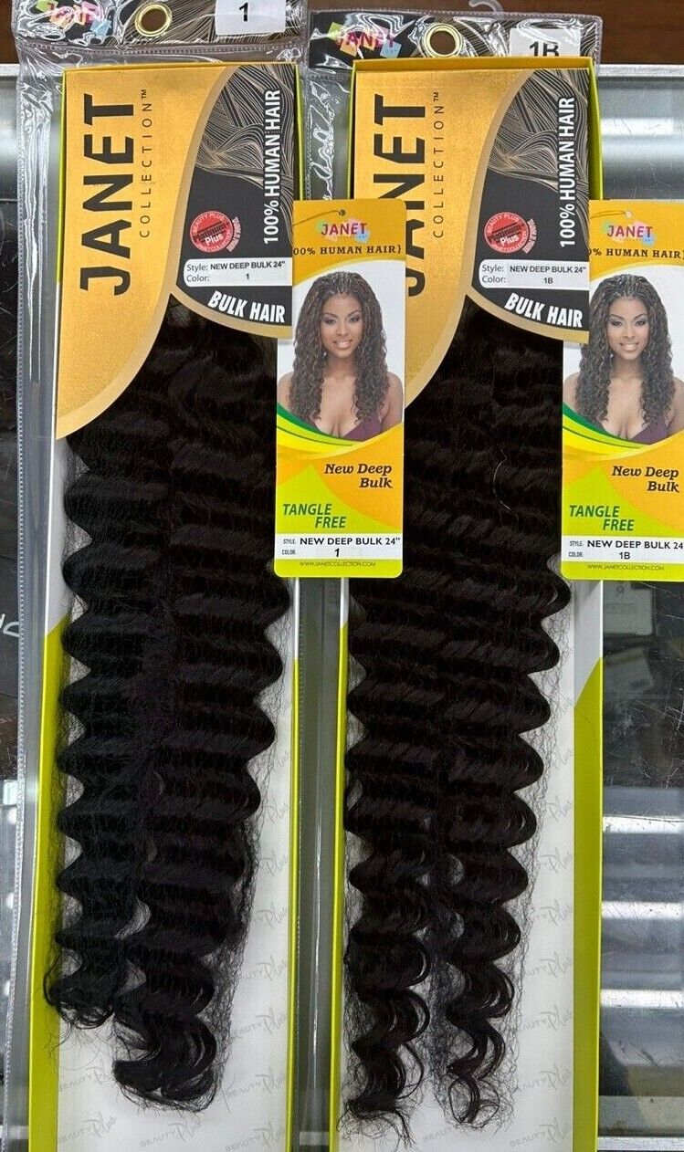 Janet Collection 100% Human Hair Braids